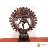 Wooden Nataraja Statue