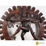 Wooden Nataraja Statue