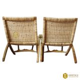 Cane Woven Foldable Easy Chair 