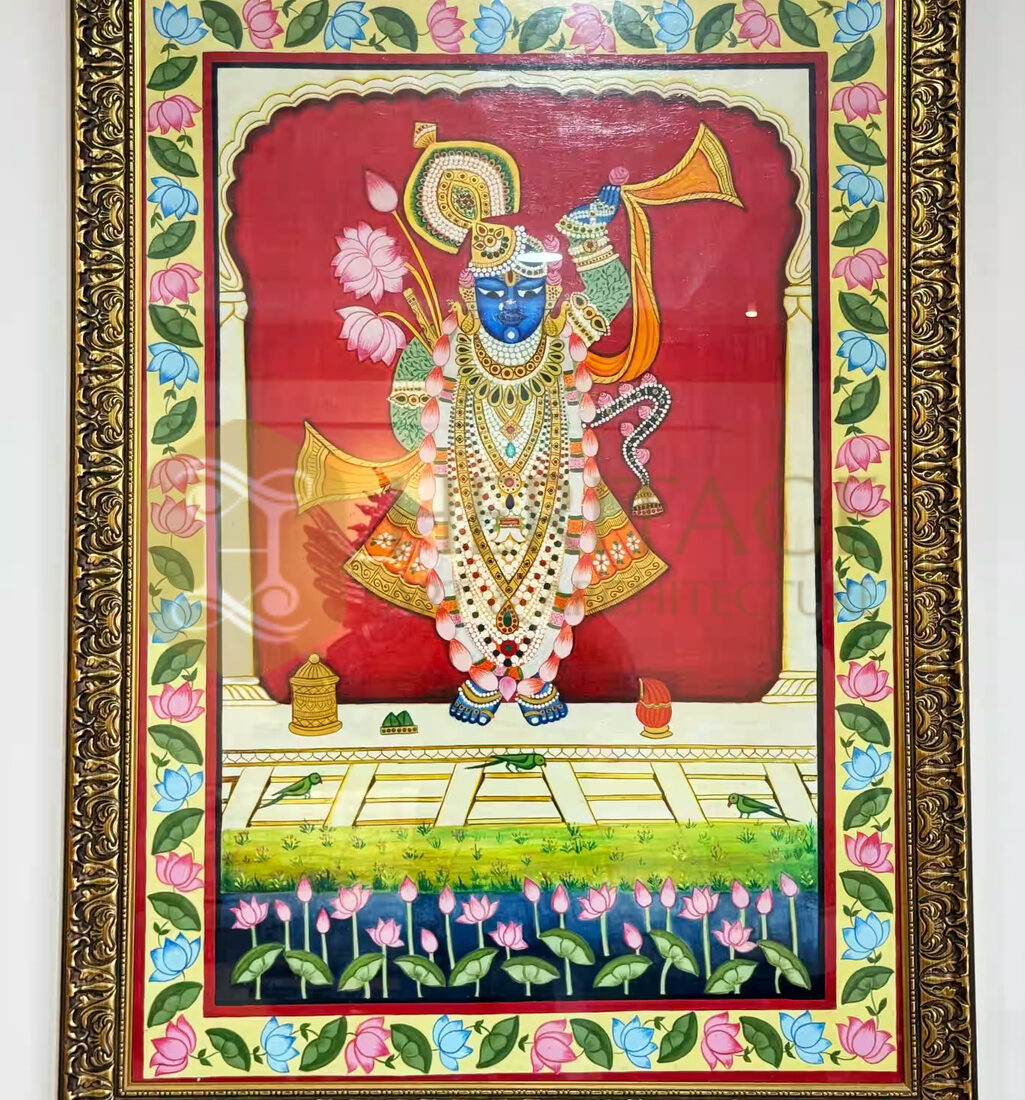 Lord Shrinathji Pichwai Painting