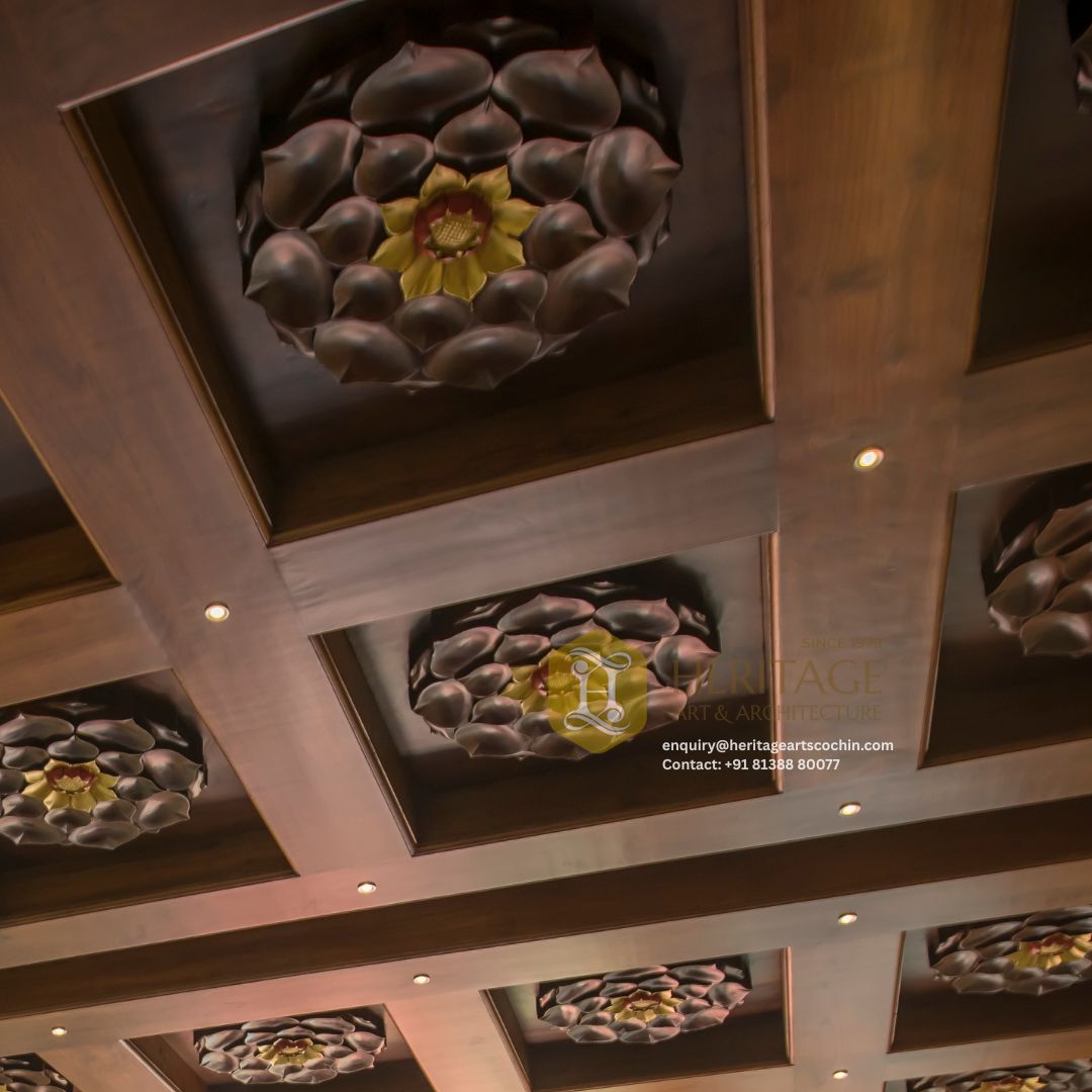 Kamalika Vithana - Lotus Wooden Ceiling - Image 3