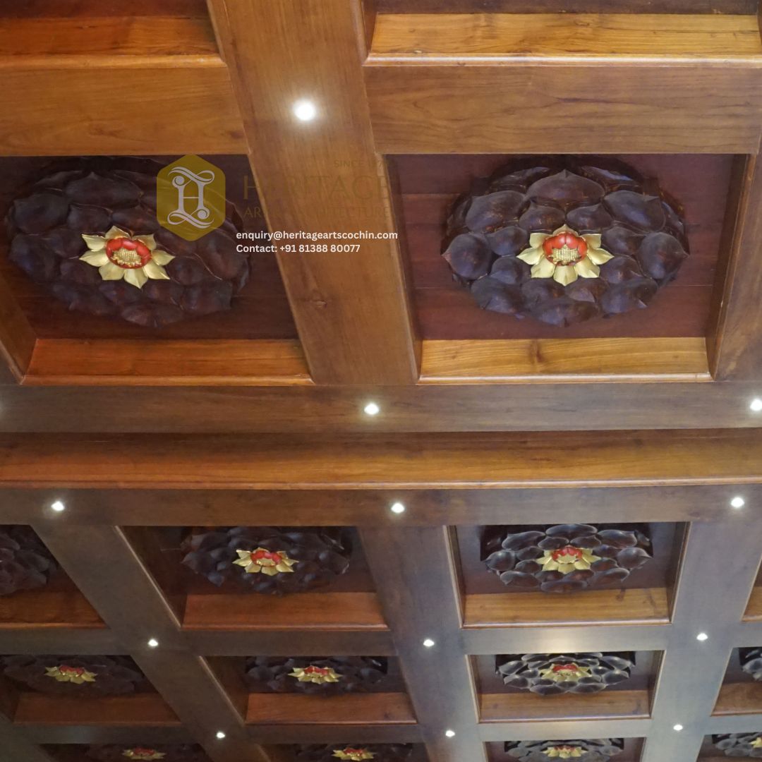 Kamalika Vithana - Lotus Wooden Ceiling - Image 2