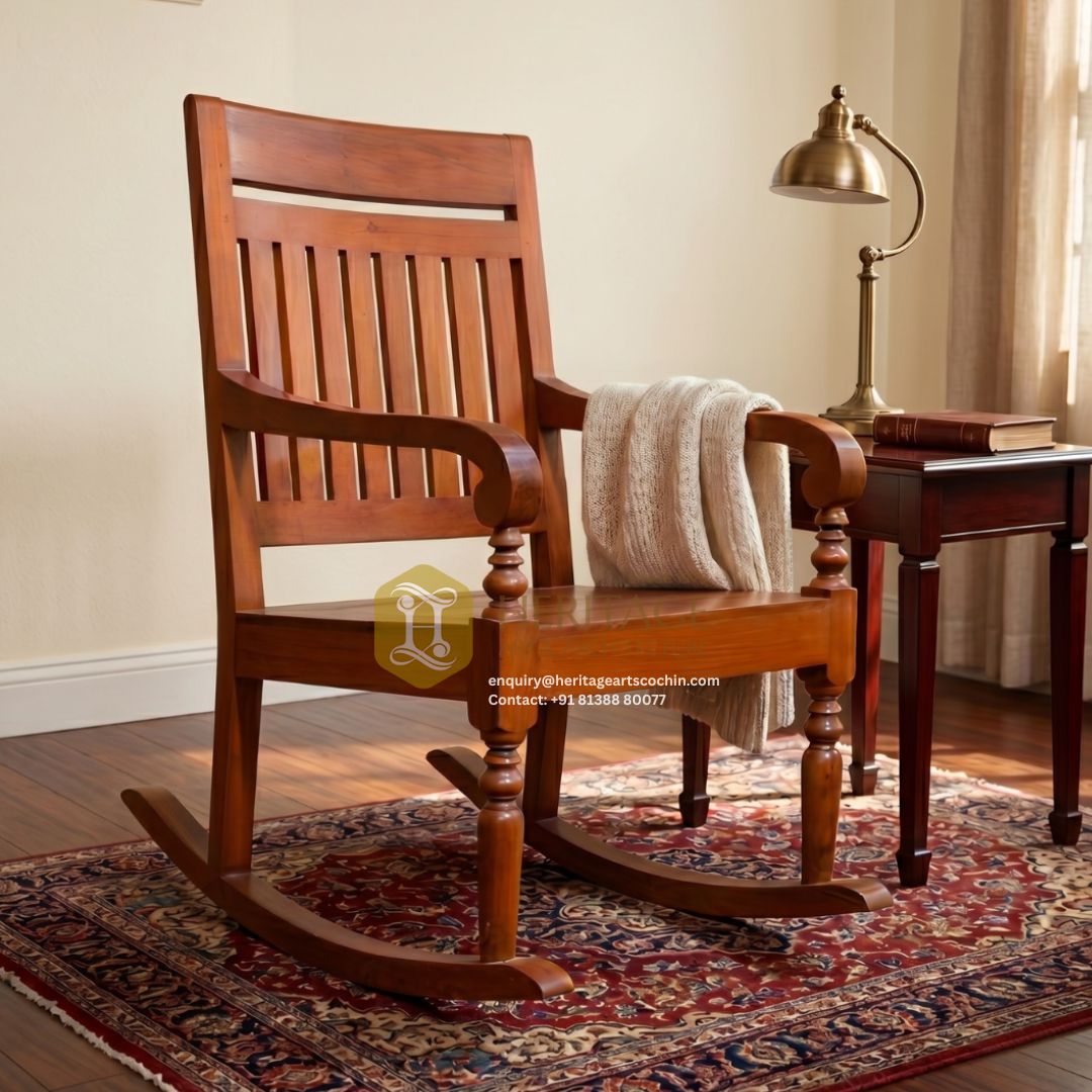 Solara Wooden Rocking Chair