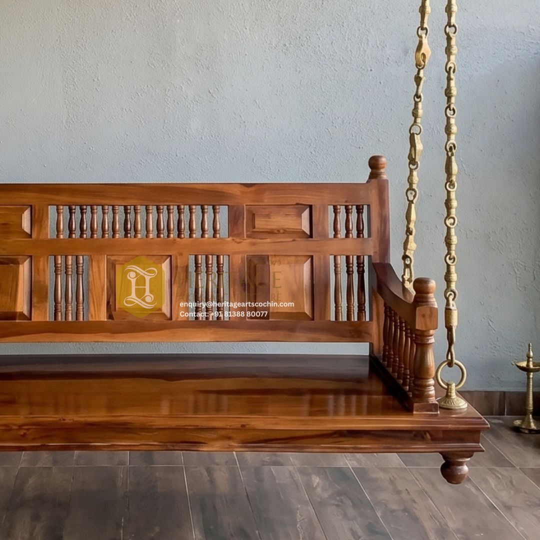 Taranya Swing With Brass Support Handles - Image 2