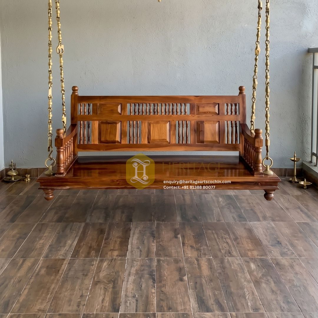 Taranya Swing With Brass Support Handles
