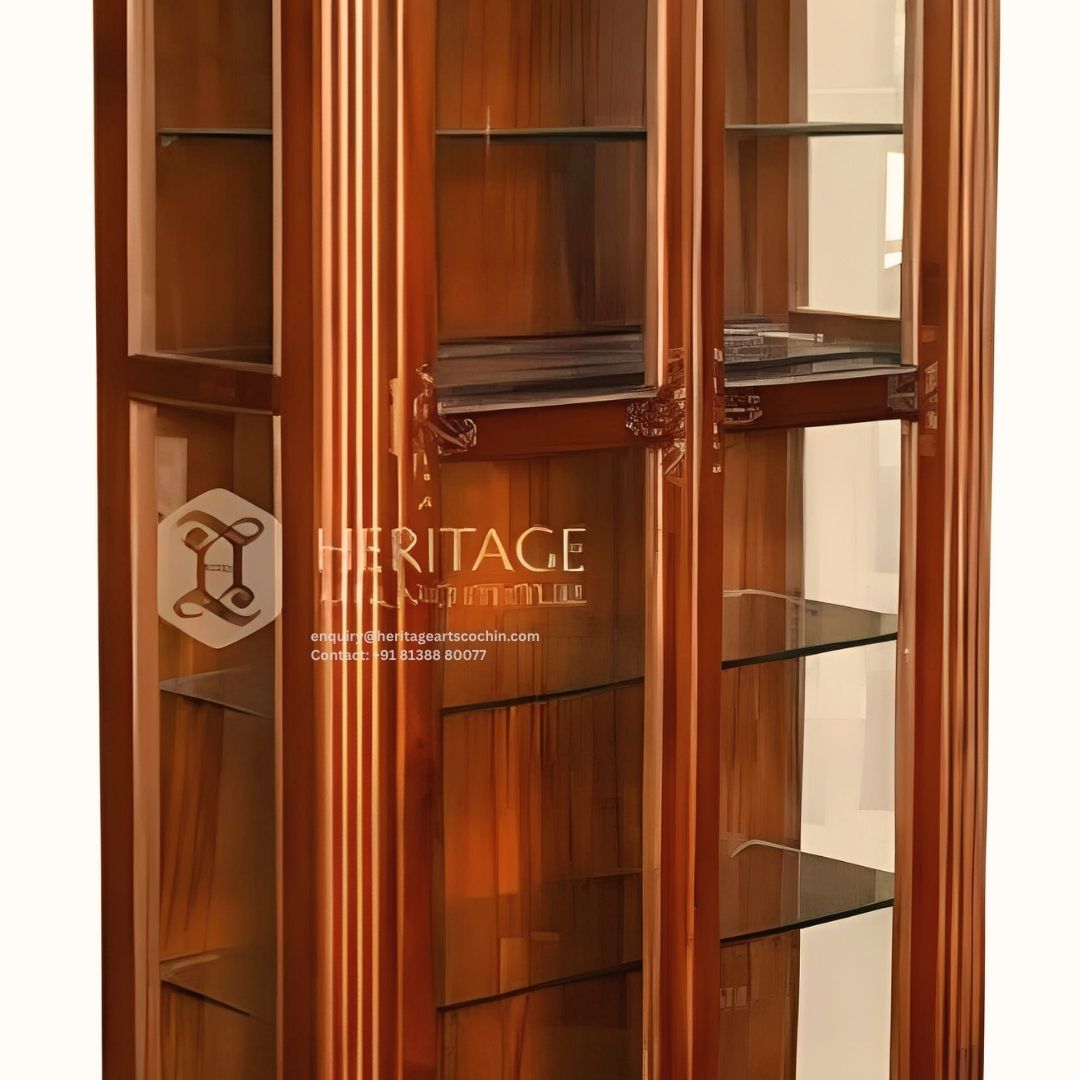 Prakāsha Vitrine -Glass Storage Cabinet - Image 2