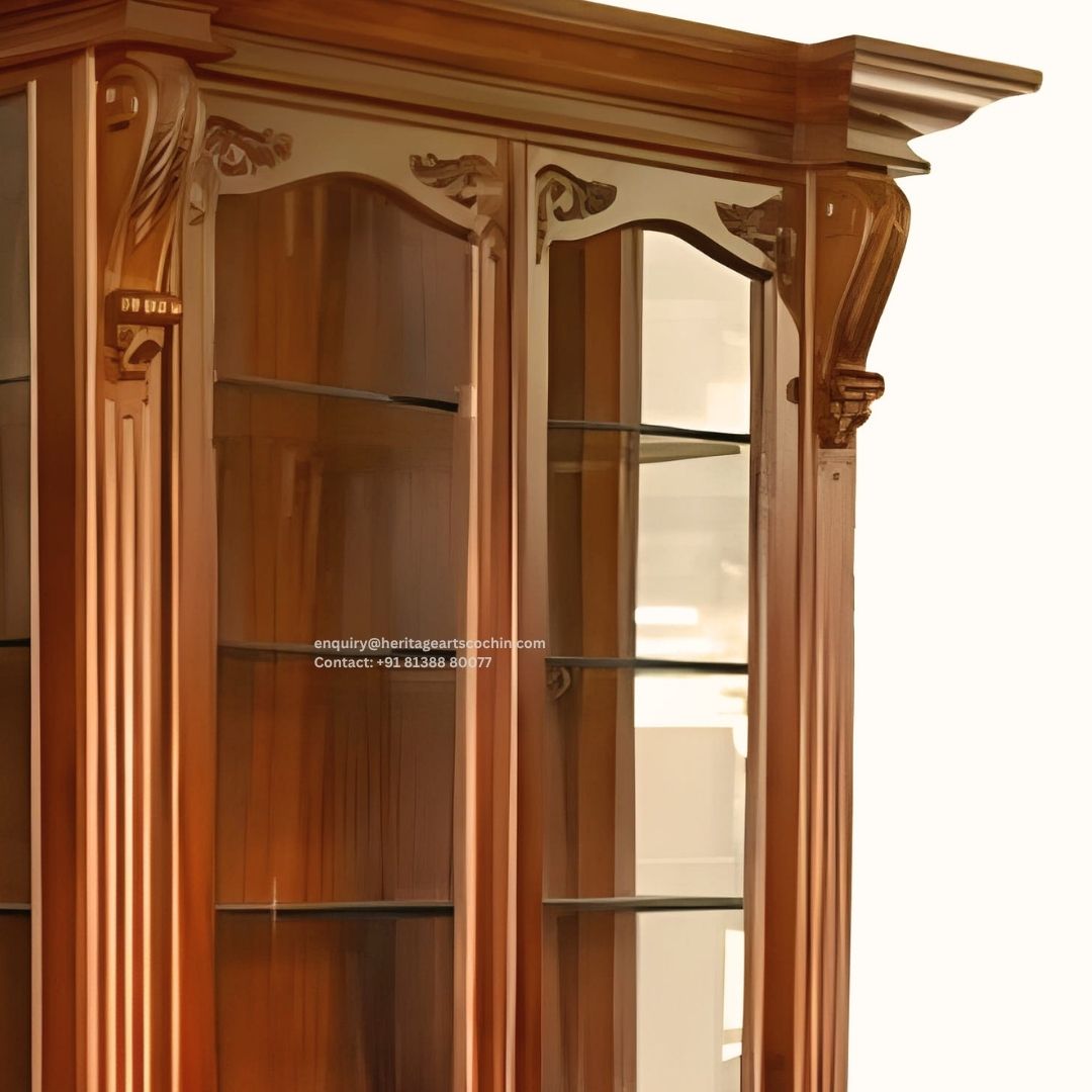 Prakāsha Vitrine -Glass Storage Cabinet - Image 3