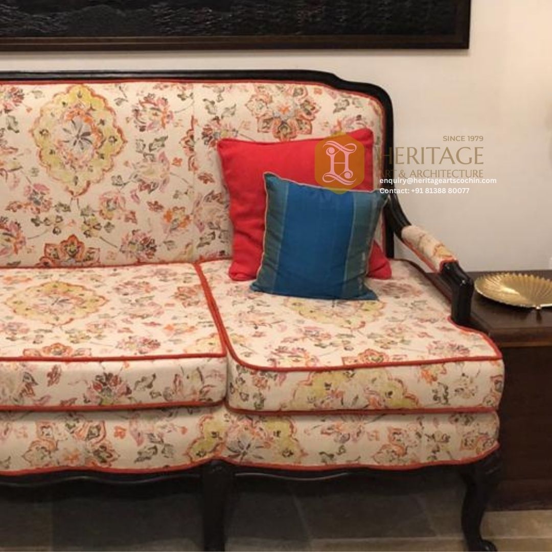 Madras Parlour Settee & Armchair Set - Image 5