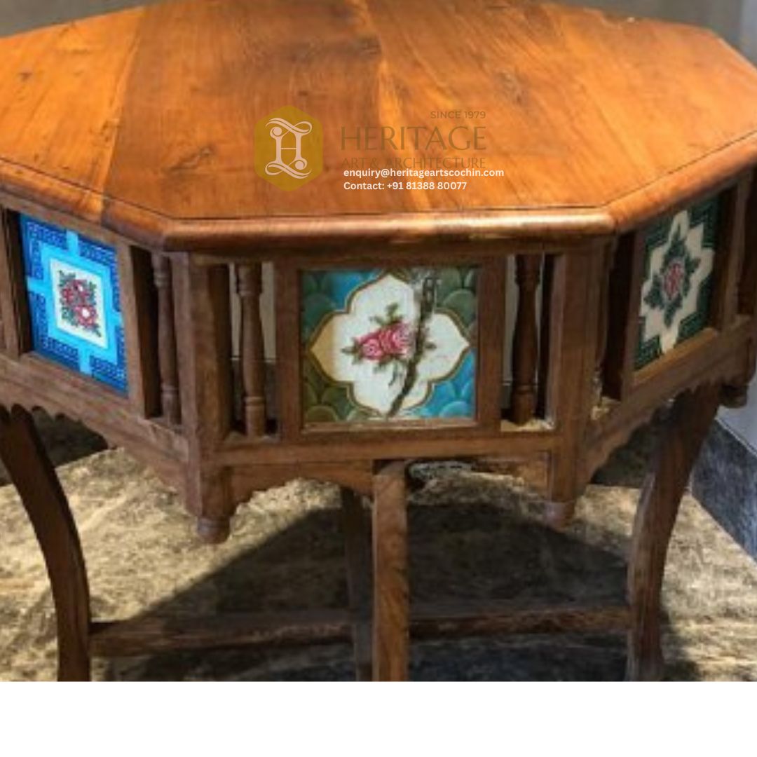 Vedika Wooden Console Table - Image 4
