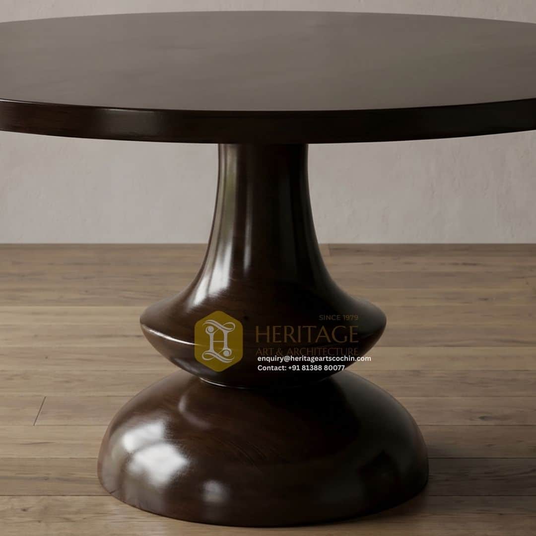 Vrittha Pedestal Dining Table - Image 3