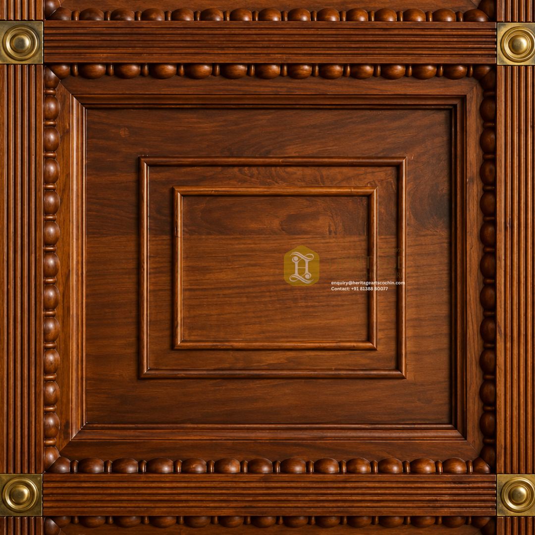 Chithra Kattam Teak wood ceiling - Image 4