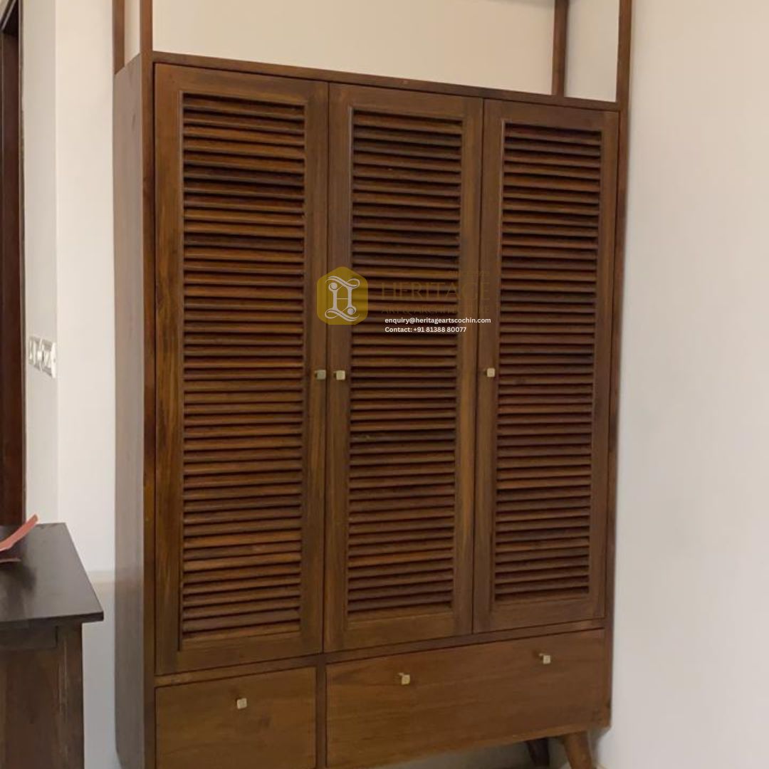 Vaaga Armoire Wooden Wardrobe - Image 2