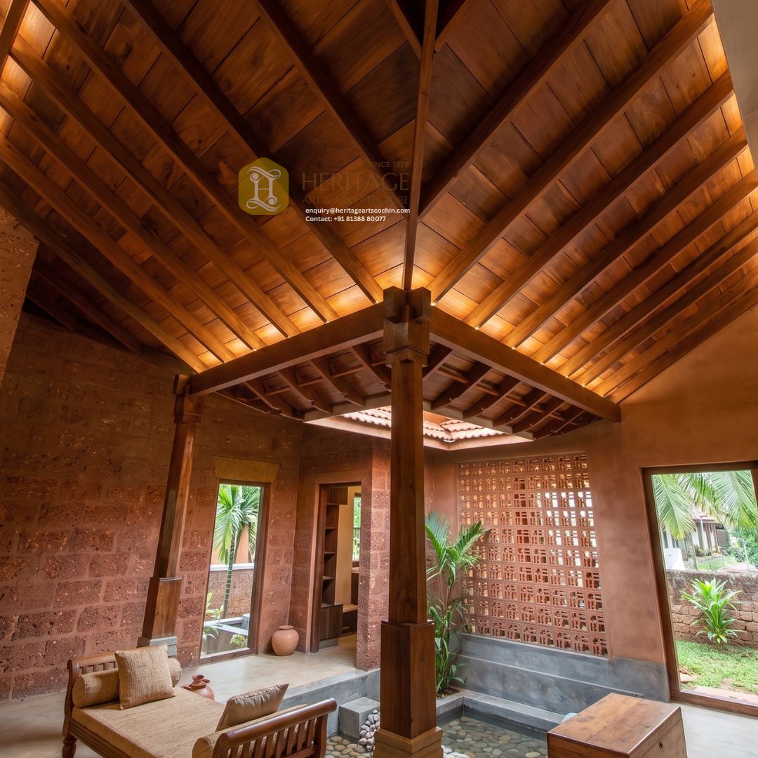 Darudhrishyam Wooden Ceiling