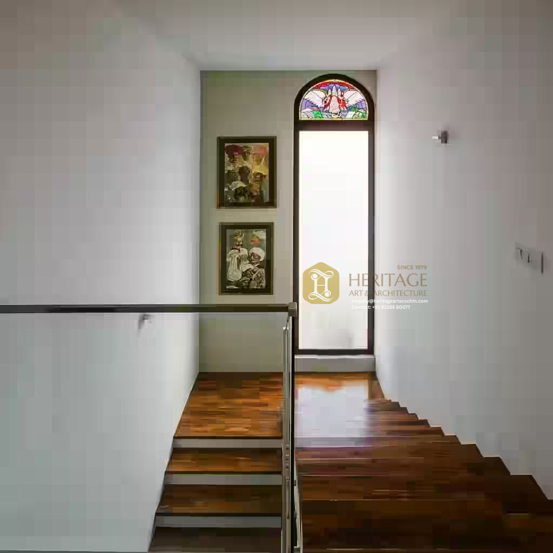 Pravaah Wooden Staircase