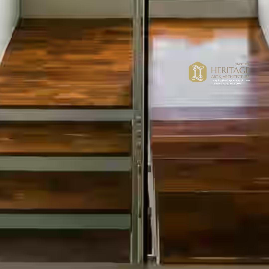 Pravaah Wooden Staircase - Image 4