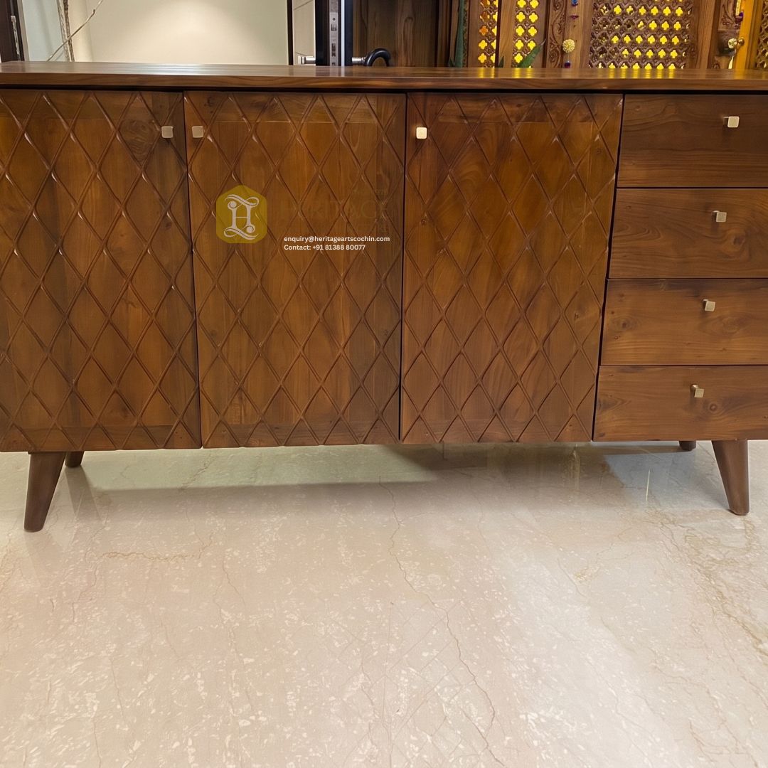 Thulika Wooden Storage Cabinet