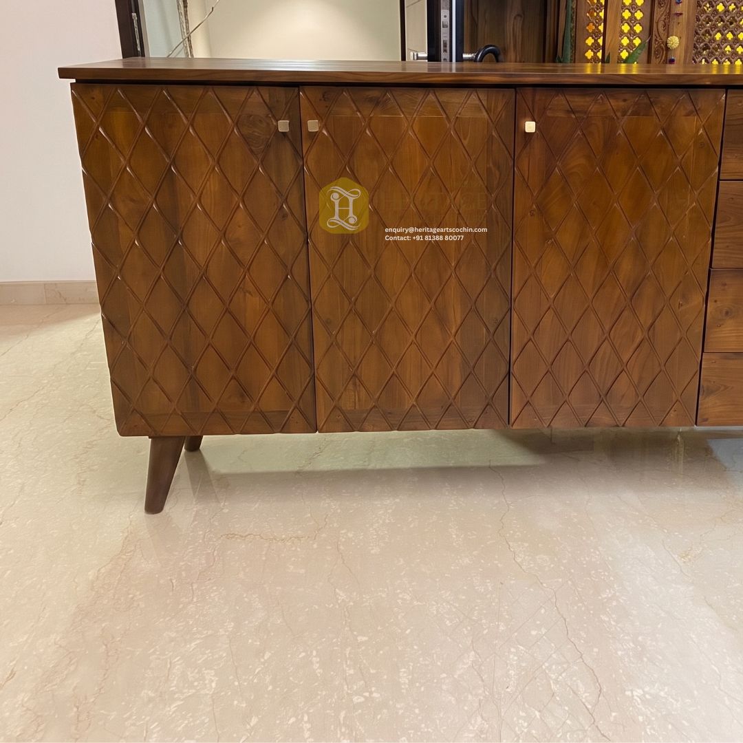Thulika Wooden Storage Cabinet - Image 2