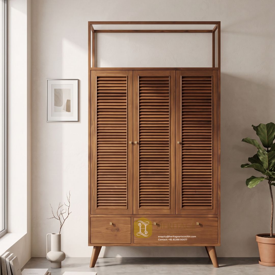 Vaaga Armoire Wooden Wardrobe