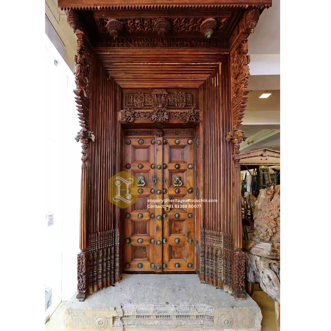 Divyaśiras Chettinad Door