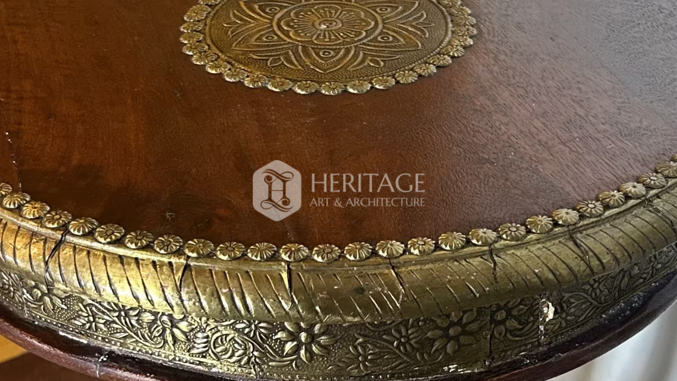 Premium bronze inlay furniture in Kerala